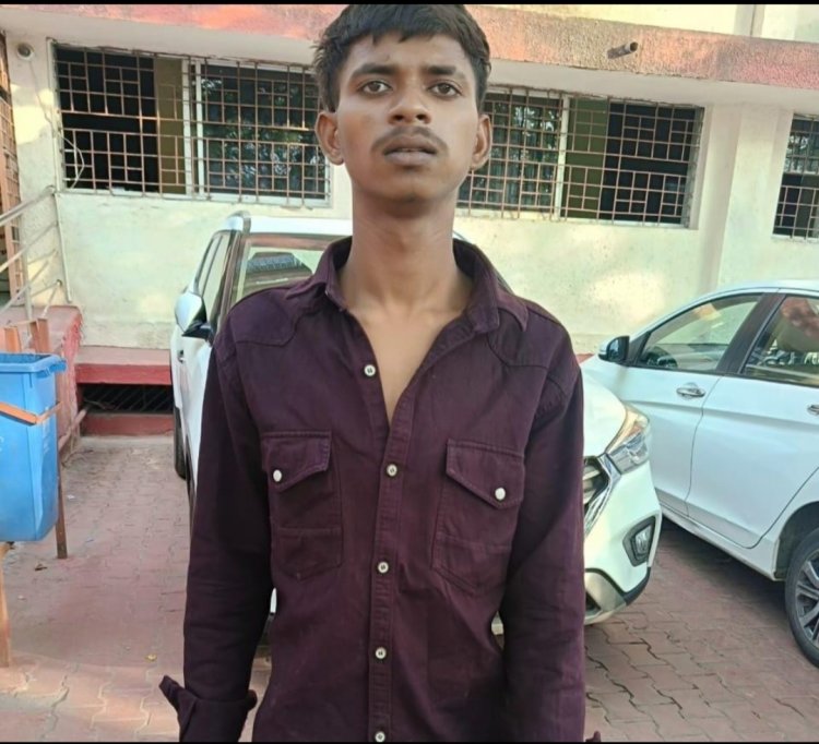 शराब पीने के लिए पैसे मांगा, मना करने पर चाकू दिखाकर किया गया था मारपीट,फरार आरोपी को किया गया गिरफ्तार