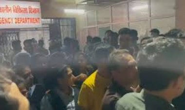 मेकाहारा अस्पताल में पत्रकारों पर हमला, मचा बवाल