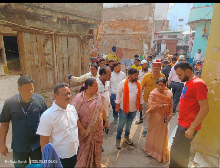 आपापुरा वार्ड 31 में चला महापौर महा सफाई अभियान का विशेष सफाई,नहीं होगा किसी के साथ भेदभाव सभी के अतिक्रमण हटाये जाएंगे:महापौर अलका बाघमार