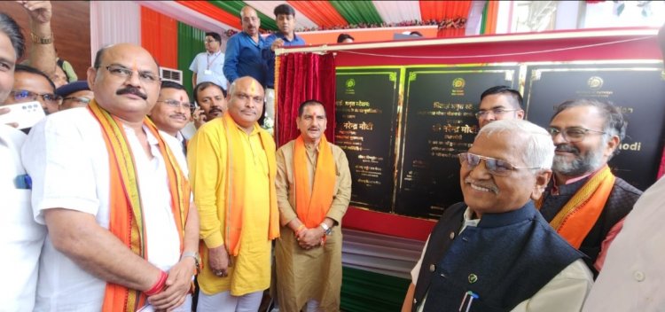 प्रधानमंत्री नरेंद्र मोदी ने छत्तीसगढ़ के 05 अमृत स्टेशनों का किया उद्घाटन,भिलाई रेलवे स्टेशन उद्घाटन कार्यक्रम में हुए शामिल केंदीय मंत्री तोखन साहू व विधायकगण