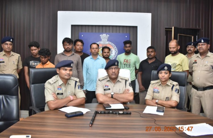 संविदा आयुवेर्दिक डांक्टर ग्राम पुरी, चारामा के आत्महत्त्या के प्रकरण में शामिल 09 आरोपी गिरफ्तार