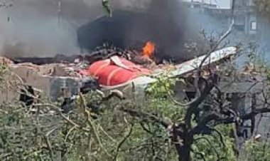 अहमदाबाद में एयर इंडिया का प्लेन क्रैश, गुजरात के पूर्व CM विजय रूपाणी भी थे सवार