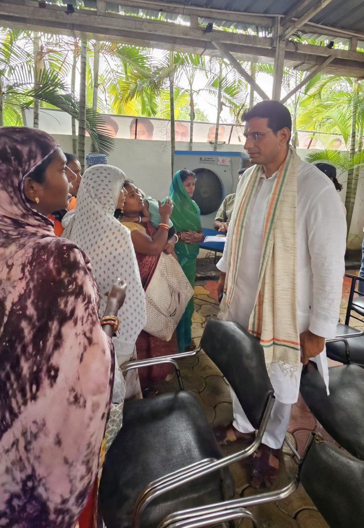 भेंट मुलाकात में पहुंचे गणमान्य नागरिको ने विधायक को बताई अपनी समस्या,ताईक्वांडो के खिलाड़ियों को दी जीत की अग्रिम शुभकामना