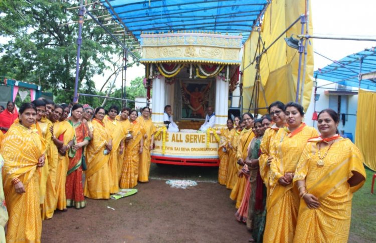 "श्री सत्य साईं प्रेम प्रवाहिनी रथ यात्रा" की आध्यात्मिक यात्रा भिलाई में अपार भक्ति एवं उत्साह के साथ संपन्न हुई