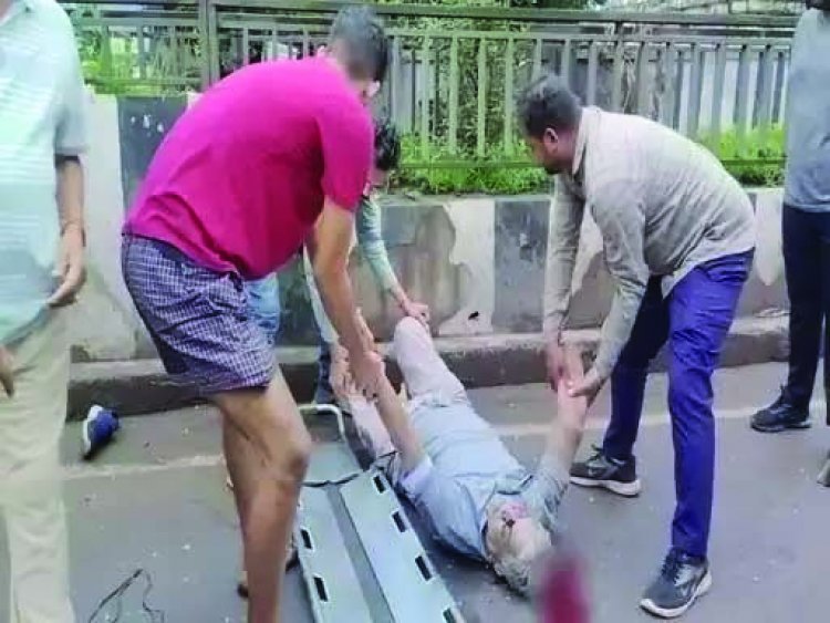 दुर्ग: सड़क हादसे में मॉर्निंग वॉक पर निकले एक बुजुर्ग की हुई मौत
