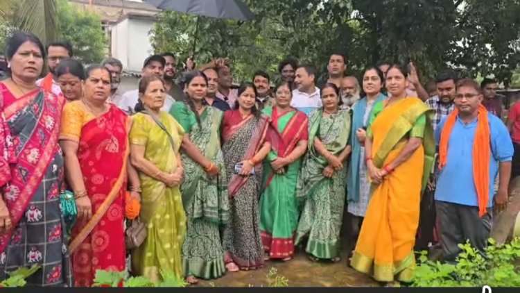 श्यामा प्रसाद मुखर्जी की जन्म जयंती के अवसर पर पटरीपार में:हरित शहर: धरती का हरित श्रृंगार करने जुटे महापौर सहित जनप्रतिनिधि