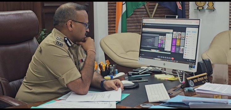 अपराधियों को पकड़ने के साथ साथ दोष सिद्धि पर भी विवेचक ध्यान दे - आई.जी. दुर्ग रेंज रामगोपाल गर्ग