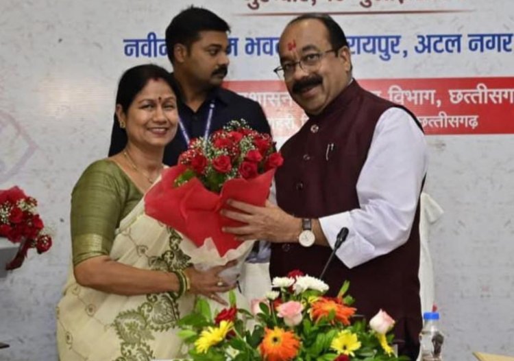 महापौर अलका बाघमार की पहल पर दुर्ग को फोरलेन सड़क और सेंट्रल लाइब्रेरी निर्माण हेतु मिली राशि, महापौर ने मुख्यमंत्री व नगरीय निकाय मंत्री के प्रति किया आभार व्यक्त