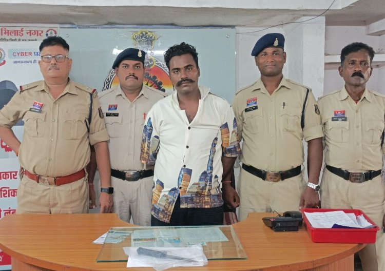 तेरहवीं कार्यक्रम में सम्मिलित होने आए युवक ने अपने ही चाचा ससुर को धारदार चाकू से मारकर किया घायल, आरोपी गिरफ्तार