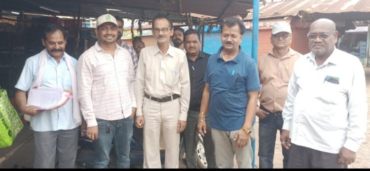 आकाशगंगा थोक सब्जी मंडी विक्रेताओं का शुरू हुआ सत्यापन 