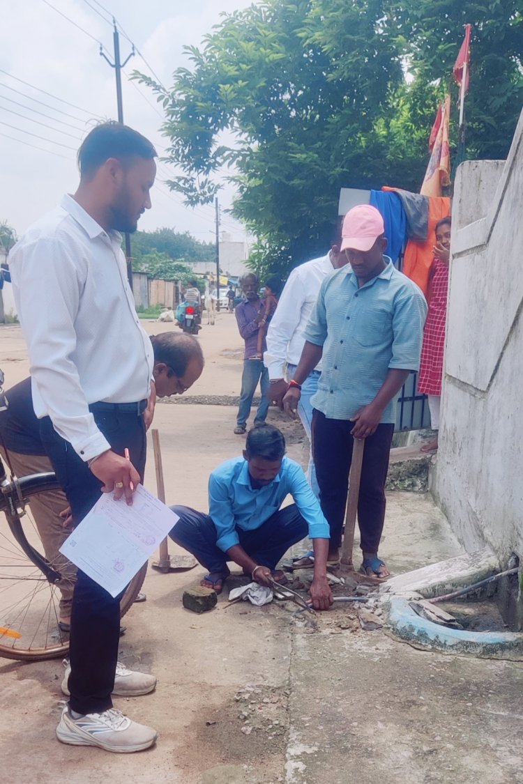 नगर निगम की बड़ी कार्रवाई – बकाया टैक्स पर 4 करदाताओं के कटे नल कनेक्शन