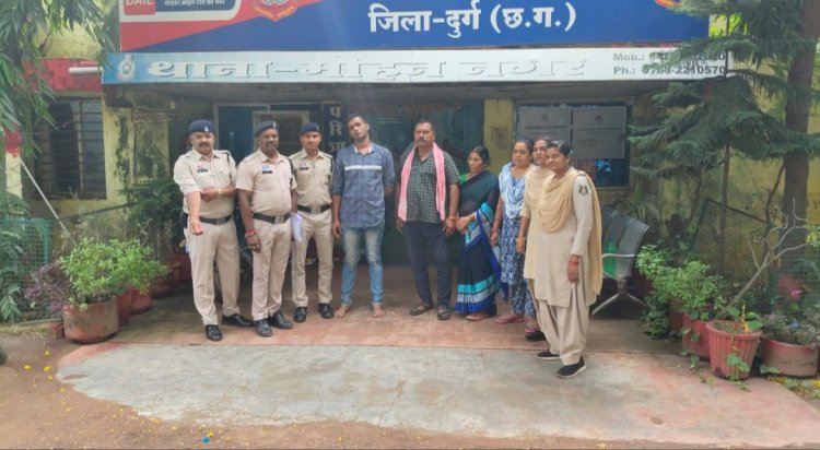 मोहन नगर पुलिस की बड़ी कार्रवाई : पति सहित 4 गिरफ्तार, नवविवाहिता ने प्रताड़ना से तंग आकर दी जान