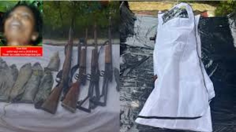 अबूझमाड़ के नेंदुर-गवाडी के जंगलों में हुए मुठभेड़ में बड़ी सफलता, 8 लाख की इनामी महिला नक्सली ढेर