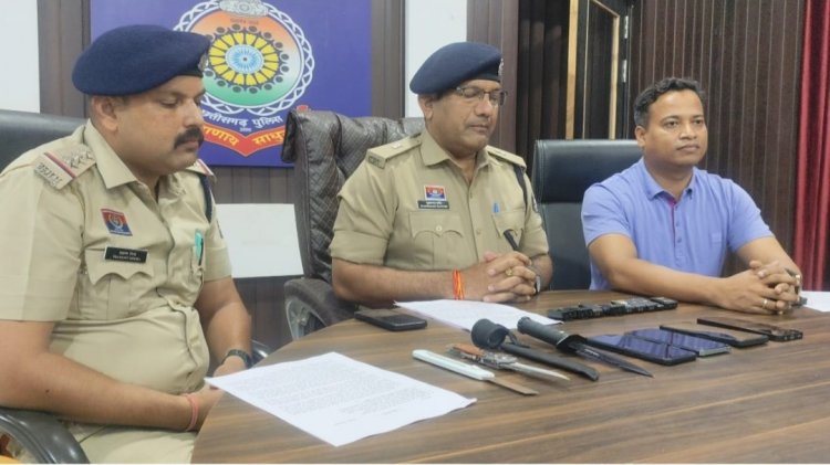 दुर्ग में लूटपाट गैंग का पर्दाफाश, 6 नाबालिग समेत 9 आरोपी गिरफ्तार