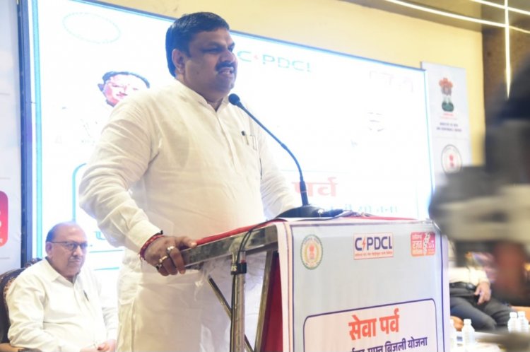मंत्री गजेंद्र यादव पीएम सूर्यघर मुफ्त बिजली योजना और पीएम-कुसुम योजना की कार्यशाला में हुए शामिल