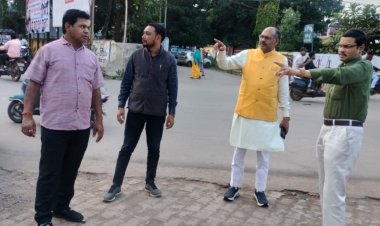 दुर्ग में होगा वंदे मातरम गीत का सामूहिक गायन, भाजपा नेताओं ने लिया तैयारियों का जायजा