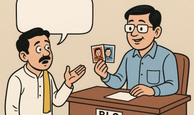 बीएलओ को आवश्यक दस्तावेजों के साथ दो कलर पासपोर्ट साइज उपलब्ध कराने मतदाताओं से अपील