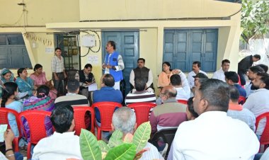 SIR को सफल लेकर मंत्री गजेन्द्र यादव ने ली दुर्ग भाजपा की बैठक