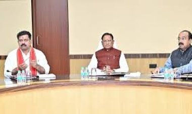 मुख्यमंत्री विष्णु देव साय की अध्यक्षता में कैबिनेट बैठक 3 दिसंबर को