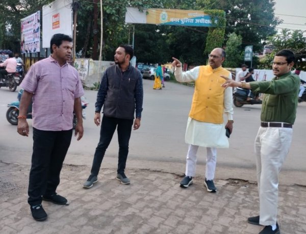 दुर्ग में होगा वंदे मातरम गीत का सामूहिक गायन, भाजपा नेताओं ने लिया तैयारियों का जायजा