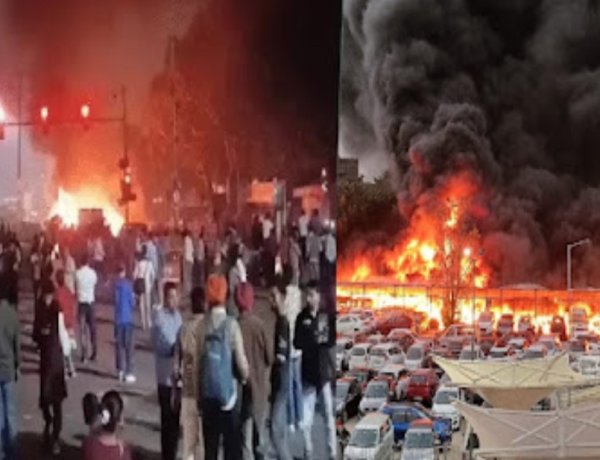 लाल किला मेट्रो स्टेशन के बाहर कार में धमाका, 8 की मौत, 24 घायल