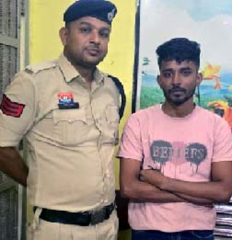 मुंबई पुलिस से फरार बांग्लादेशी दुर्ग में दबोचा गया, जीआरपी-आरपीएफ की संयुक्त कार्रवाई से पकड़ा गया आरोपी