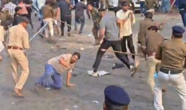 दुर्ग में रजिस्ट्री बढ़ोतरी पर उग्र विरोध, हालात बिगड़ने पर पुलिस का लाठीचार्ज