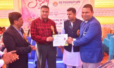 दिव्यांग बच्चे हर खेल में रहे आगे, बोले-हम किसी से कम नहीं,जीई फाउंडेशन का दिव्यांग बच्चों का वार्षिक खेल मेला 'उड़ान' सफलतापूर्वक आयोजित