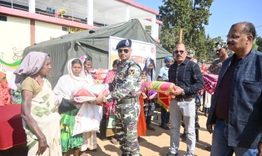 जीई फाउंडेशन ने बांटे कम्बल, ग्रामीणों ने खूब लगाए चौके-छक्के,एसएसबी के स्थापना दिवस पर खोड़गांव में हुए आयोजन में सक्रिय भागीदारी दी जीई फाउंडेशन ने 