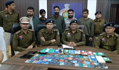दुर्ग: थाना पद्मनाभपुर पुलिस ने पकड़ा म्युल अकाउंट गैंग, 78 ATM कार्ड समेत 5 आरोपी जेल