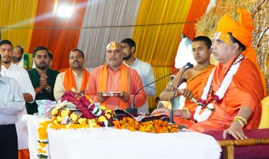 “श्रीराम कथा जीवन को सही मार्ग दिखाती है” — सुरडूंग राम कथा में बोले विधायक ललित चंद्राकर