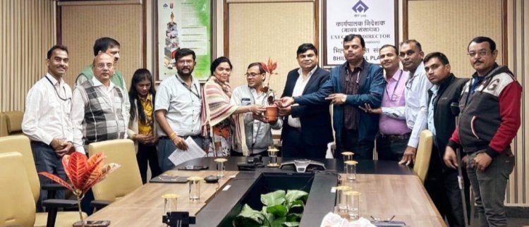 बीएसपी के दिव्यांग कर्मियों के लिए बनाएंगे अधिक समावेशी, सुलभ और सहयोगी माहौल: ईडी,'साडा'  के प्रतिनिधिमंडल  की बीएसपी के ईडी एचआर पवन कुमार से हुई चर्चा