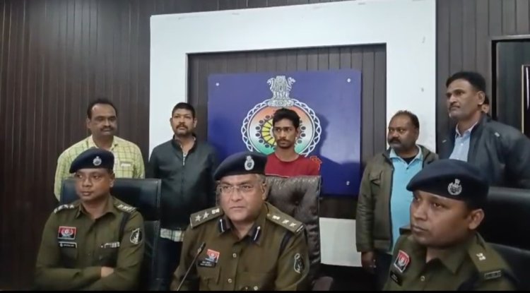 दुर्ग :  उतई पुलिस ने 24 घंटे में अधजली लाश का ब्लाइंड मर्डर सुलझाया, आरोपी गिरफ्तार