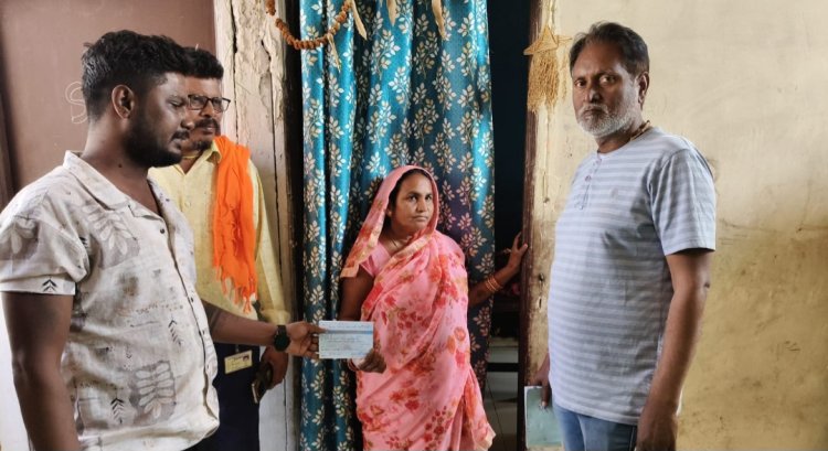 बेदखली की कार्रवाई के डर से पीएम आवास योजना के हितग्राहियों ने चुकाई पाँच वर्ष पुरानी बकाया किश्त