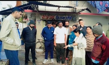 महापौर व आयुक्त का निरीक्षण,नागरिको से हुए रूबरू,सफाई व्यवस्था सुधारने दिए सख्त निर्देश