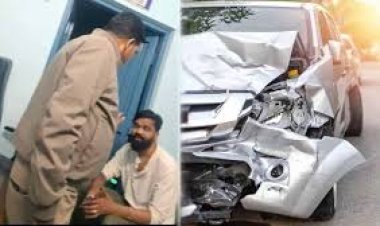 रायपुर में हिट एंड रन : विधायक पुत्र हिरासत में, तीन फरार