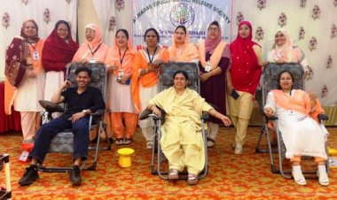 अल मदद सोसाइटी की पहल पर भिलाई में रक्तदान शिविर, युवाओं ने किया सराहनीय योगदान