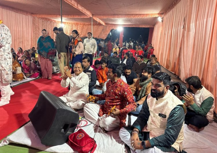ना डिस्को, ना क्लब… नए साल का स्वागत बाबा श्याम के संग;  सत्तीचौरा में मधुर भजनों के साथ पुराने साल की बिदाई एवं नये साल का स्वागत 