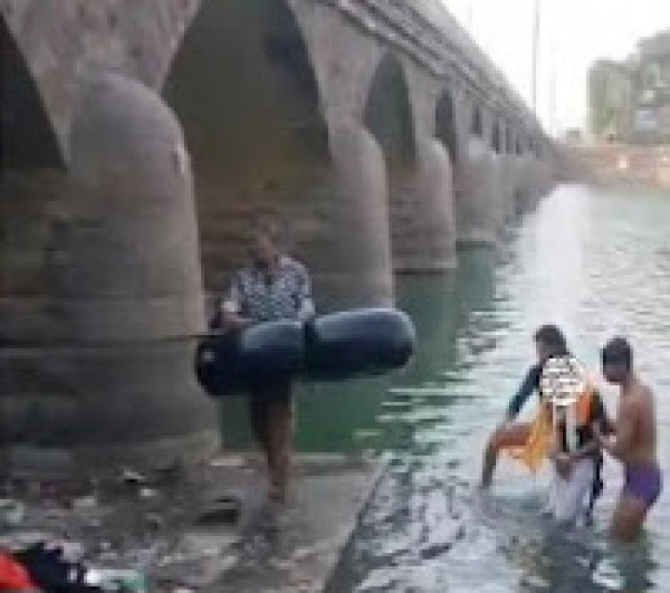 शिवनाथ नदी में आत्महत्या की दो कोशिशें नाकाम, पुलिस व लोगों की सतर्कता से बची दो युवतियों की जान