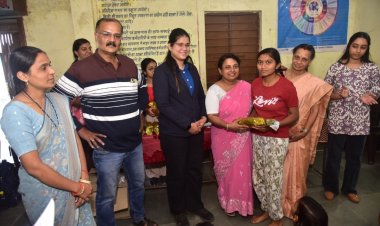 परीक्षा से पहले छात्रावास की बालिकाओं को दिया मार्गदर्शन,जीई फाउंडेशन की ओर से संजीवनी बालिका छात्रावास में प्रेरणात्मक कार्यक्रम एवं सम्मान समारोह