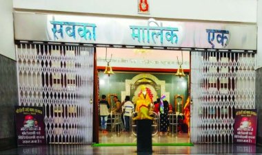 भिलाई के सेक्टर-6 साईं मंदिर में बड़ी चोरी, गार्ड को बंधक बनाकर सोने-चांदी के मुकुट ले उड़े बदमाश