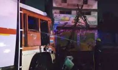 भिलाई-3 में विस्फोटक से भरी ट्रक में आग, समय रहते पाया गया काबू