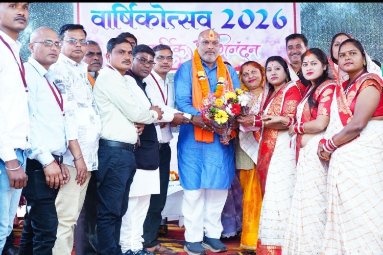 दुर्ग:विनायकपुर में वार्षिक उत्सव धूमधाम से संपन्न, विधायक ललित चंद्राकर ने बच्चों को किया सम्मानित