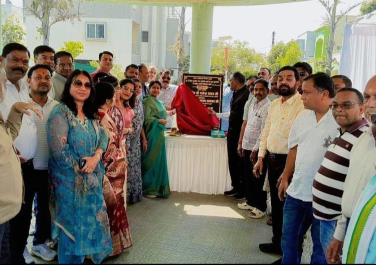 ऋषभ ग्रीन सिटी में 56.76 लाख की लागत से पाइपलाइन विस्तार कार्य का भूमिपूजन