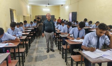 उड़नदस्ता दल ने किया विभिन्न केंद्रों का औचक निरीक्षण