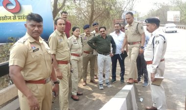 1 अप्रैल से खारून ब्रिज पर मरम्मत, NH-53 पर ट्रैफिक डायवर्ट