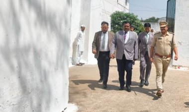 केन्द्रीय जेल दुर्ग का औचक निरीक्षण, बंदियों की सुविधाओं पर दिए सख्त निर्देश