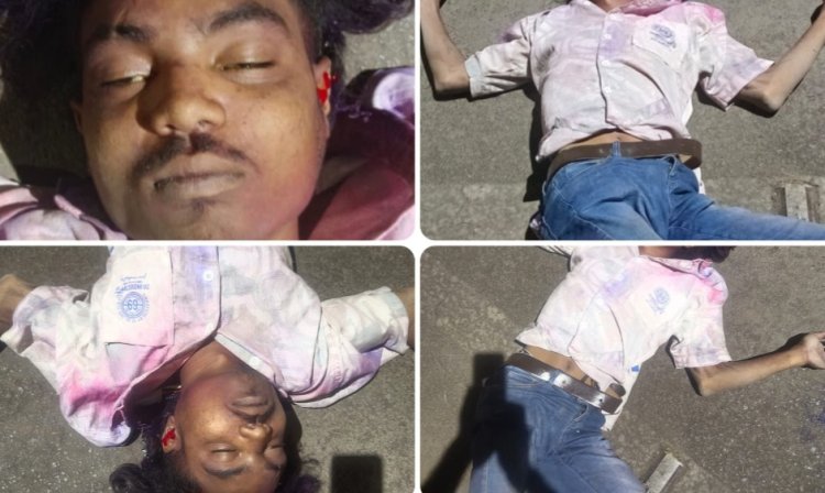 भिलाई में संदिग्ध मौत: फ्लाईओवर से गिरकर युवक की मौत की आशंका