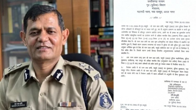 आईजी IPS रतन लाल डांगी निलंबित, वायरल फोटो के बाद सरकार की बड़ी कार्रवाई