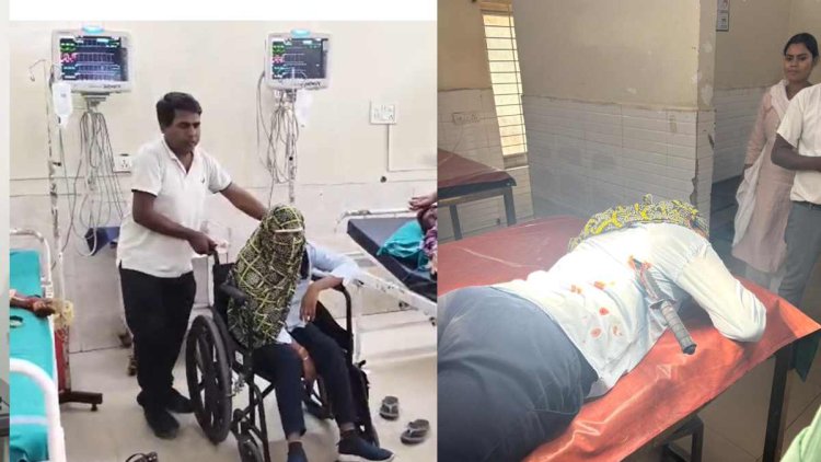 कोरबा में दिनदहाड़े वारदात: नर्स की पीठ में घोंपा चाकू